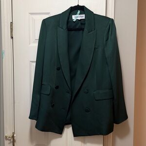 Veronica Beard Roche Satin Blazer